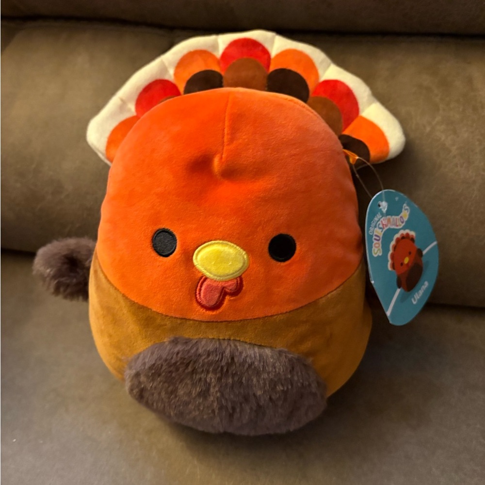 Ulana the Turkey and Sybil the Bee Squishmallow